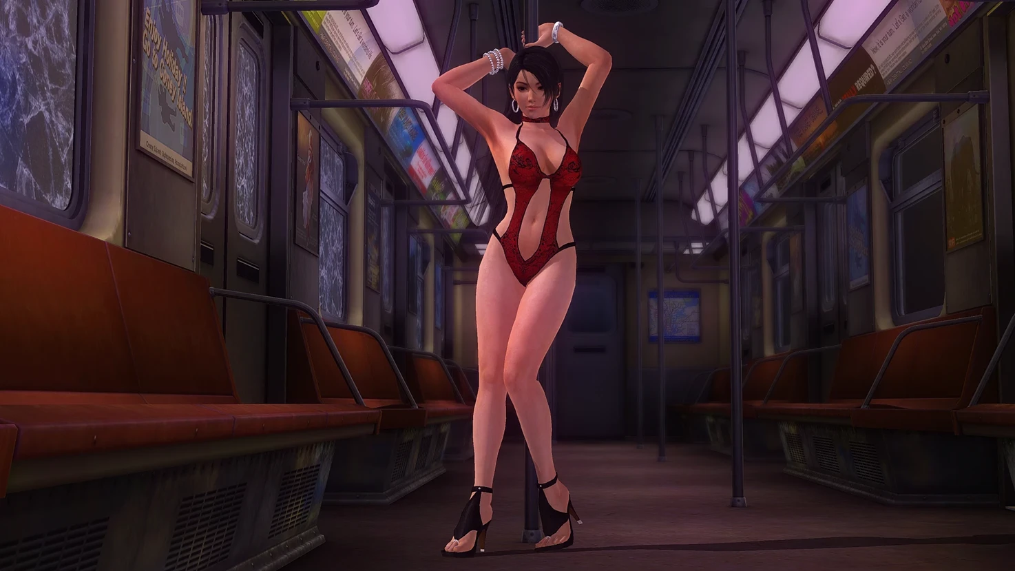 Momiji with Ayane's Lace 03 Outfit