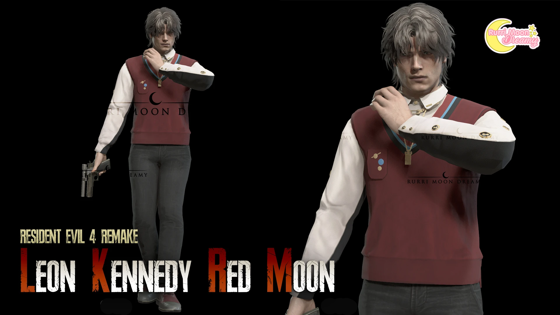 Red Moon as Leon Kennedy Mod