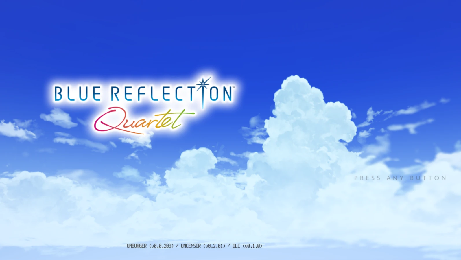 Blue Reflection Quartet Translation, Content Restoration and Uncensor Unburger Mod Mod