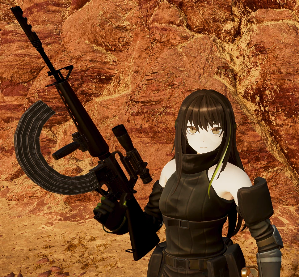 Philippines M16 CAR15 NFWS rifles with Banana Mag and RAW ball rocket - Coyote Censor Ultimatum