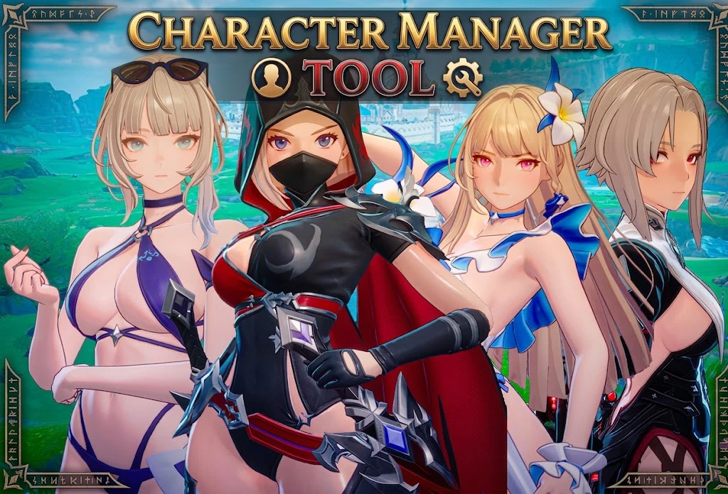 Character manager for DragonSword : Awakening Mod