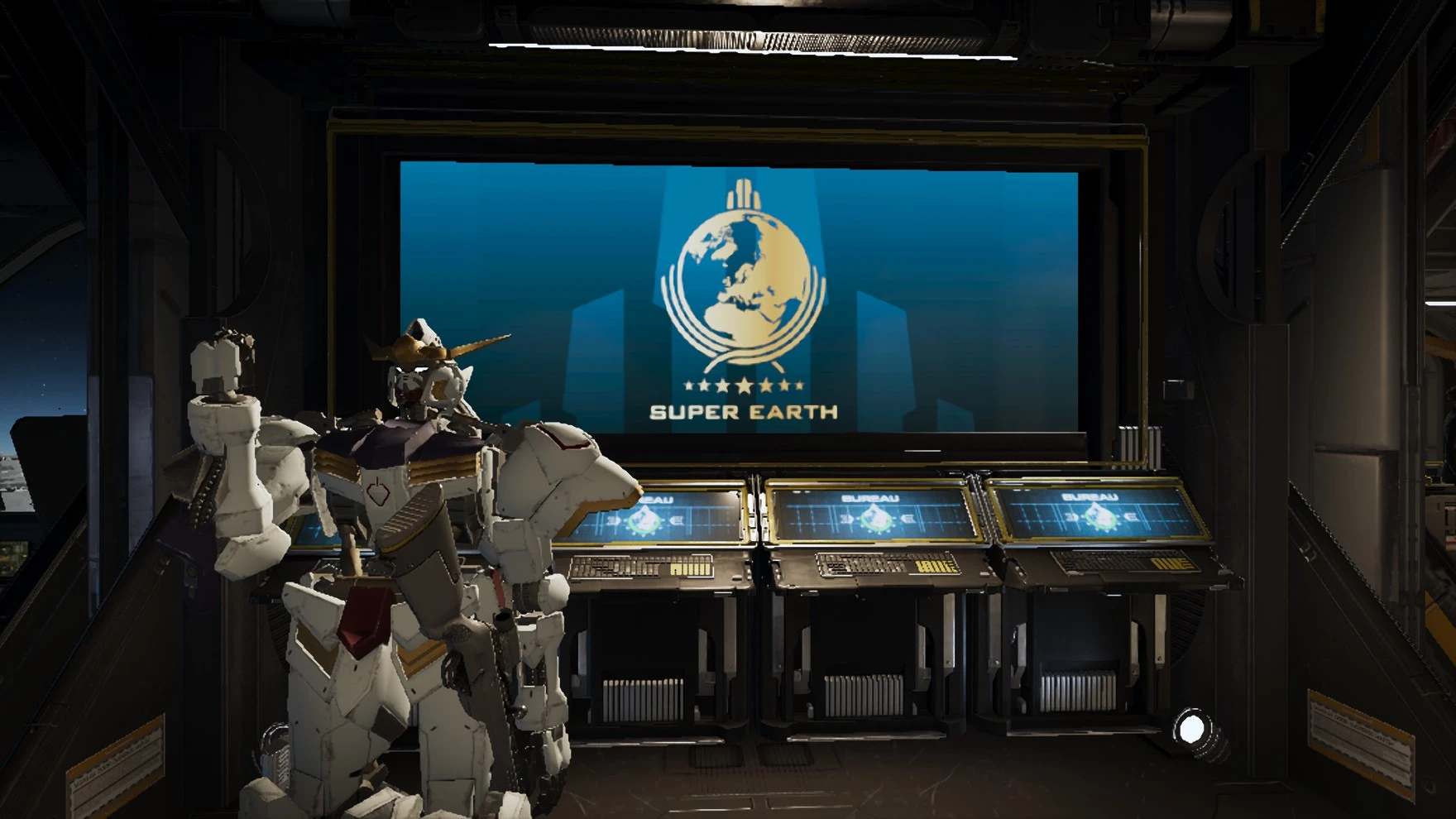 Gundam Barbatos with Mace PH-9 Predator