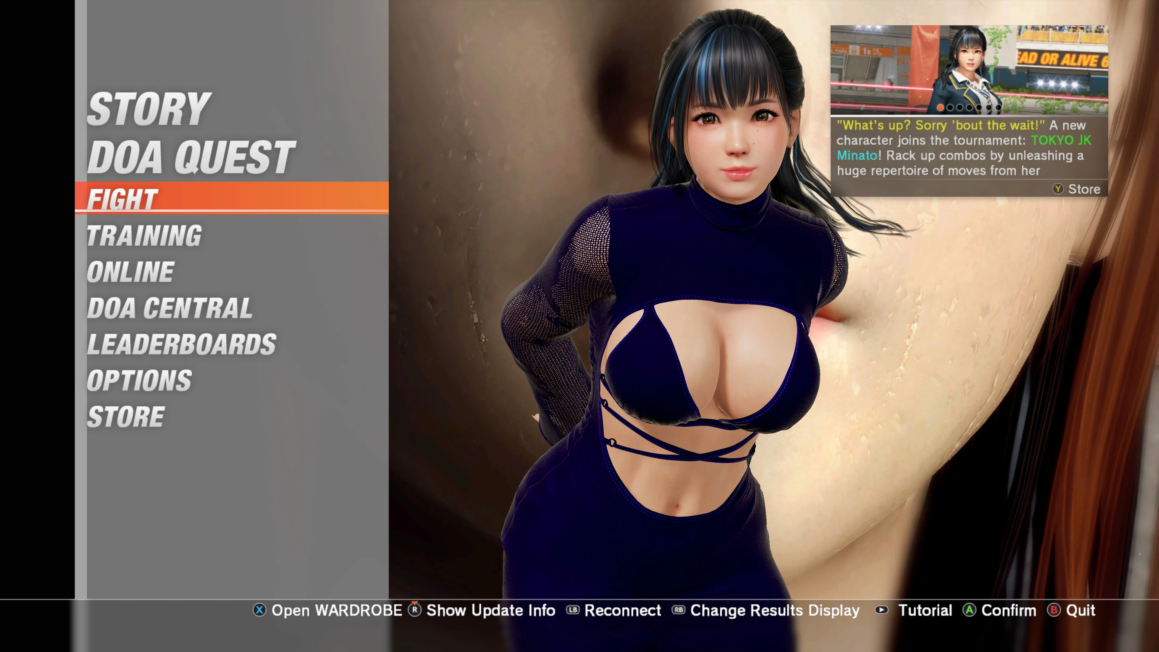DoA6LR Last Days of Summer 26 Liza Dress (Minato) akl_mod_preview_image