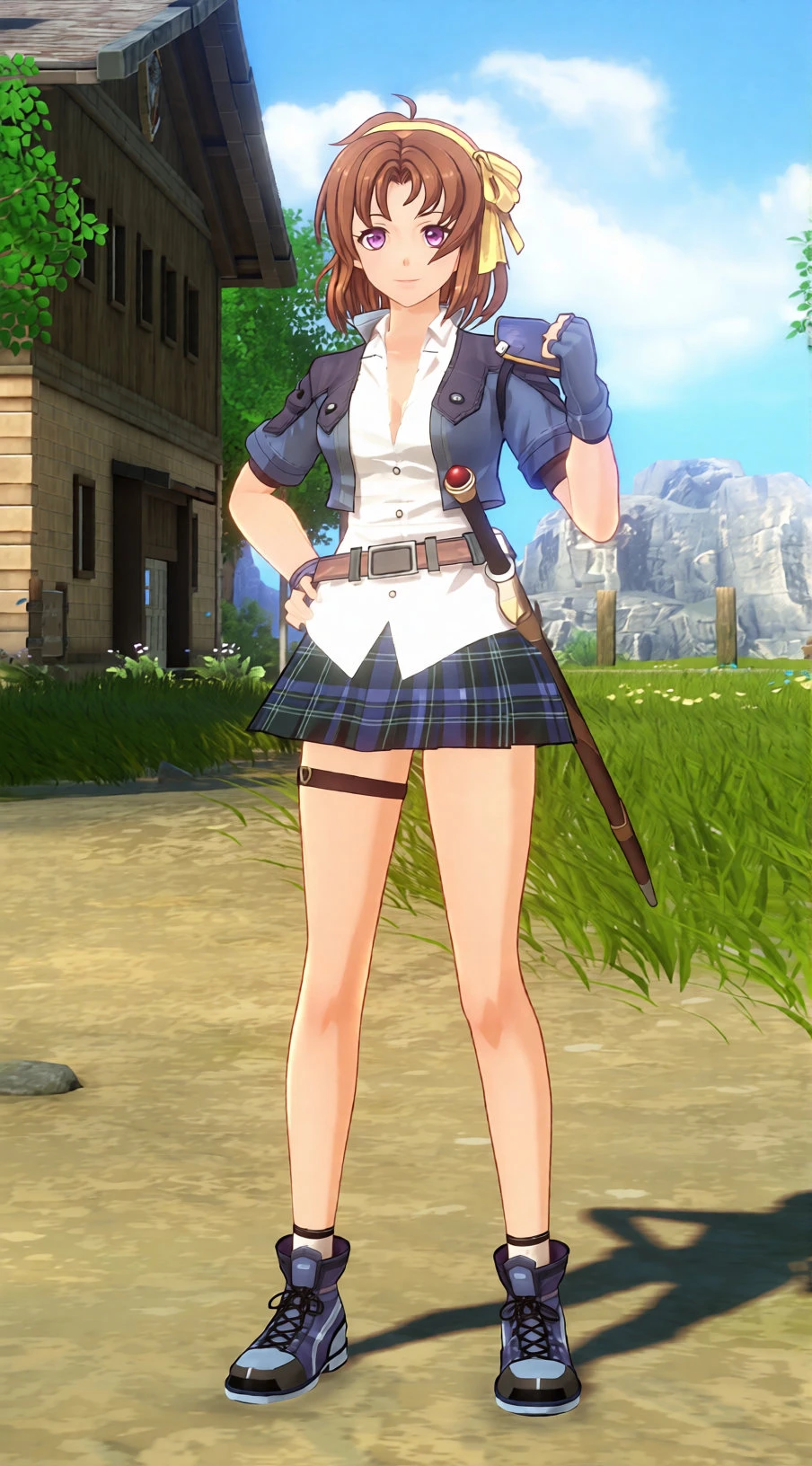 Anelace - Eight Leaves One Blade school Early-Style Mod
