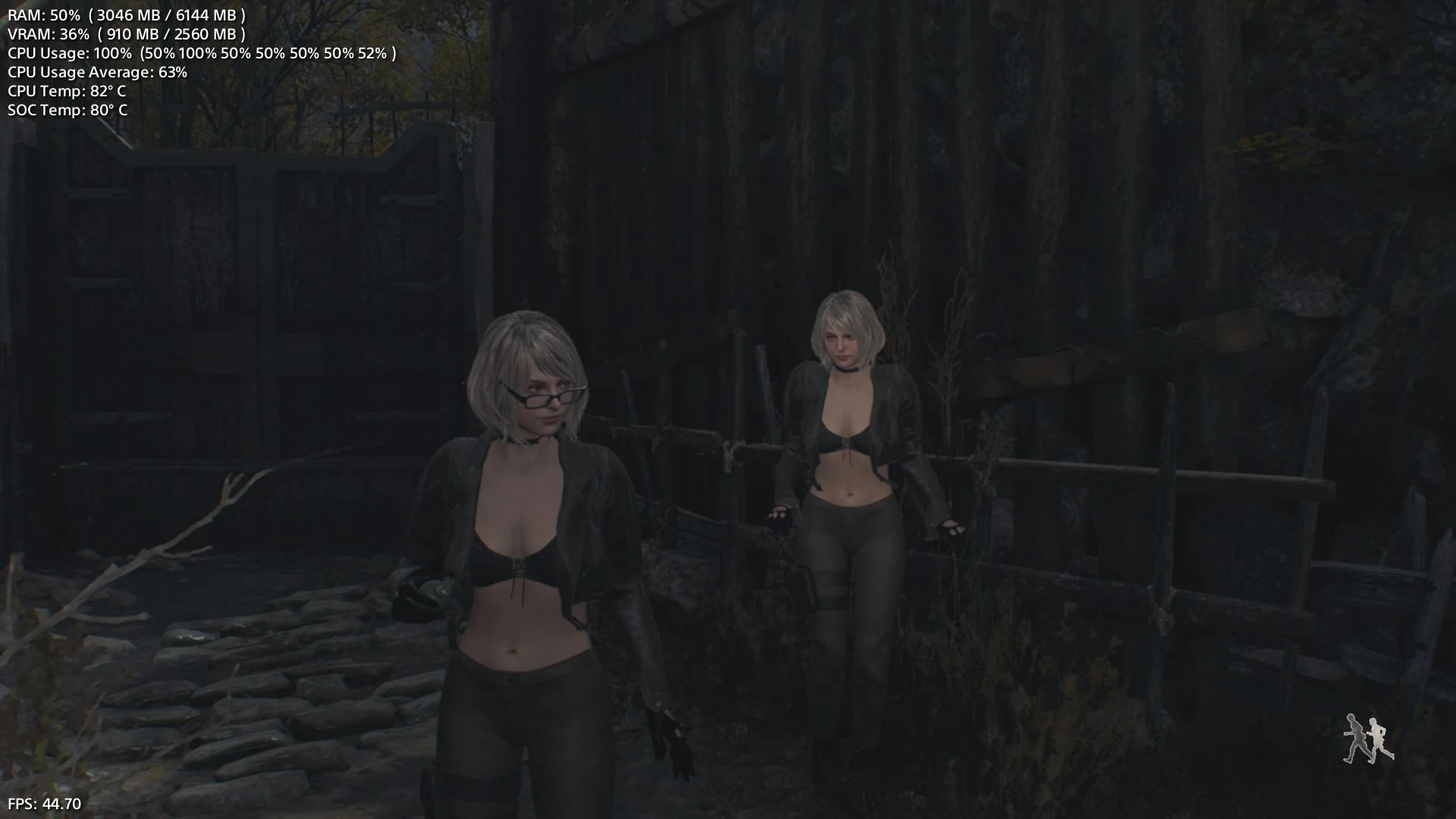 Ps4 Definitive Playable Ashley for Main Story AFR MOD