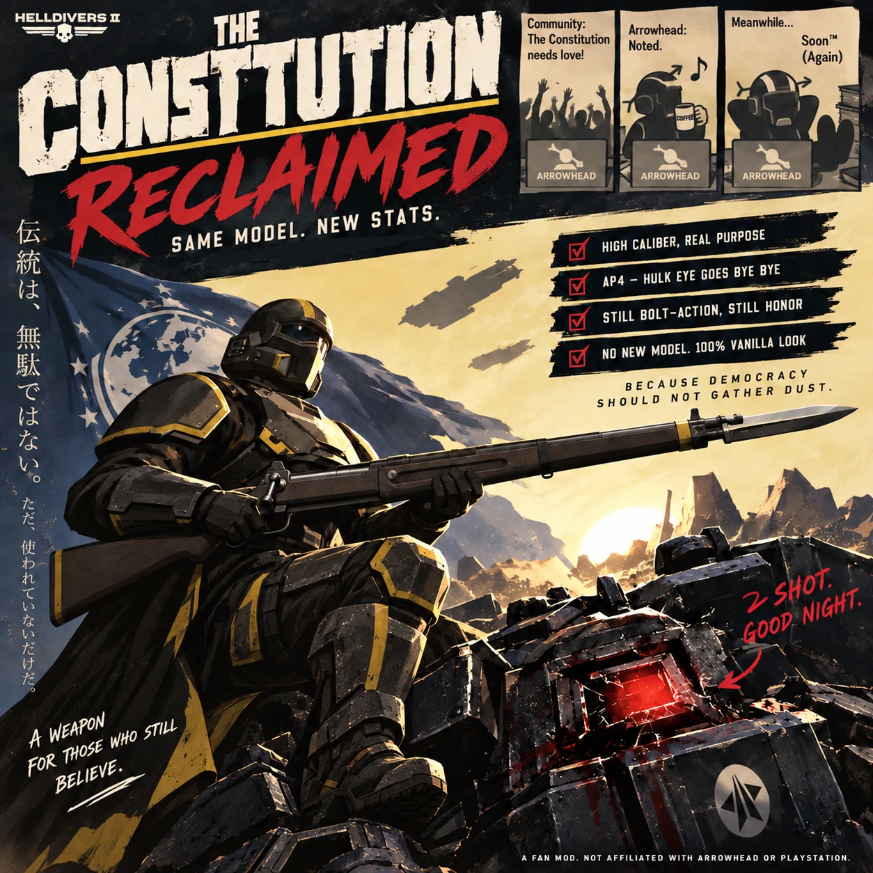 R-2124 Constitution Bolt AMR Mod