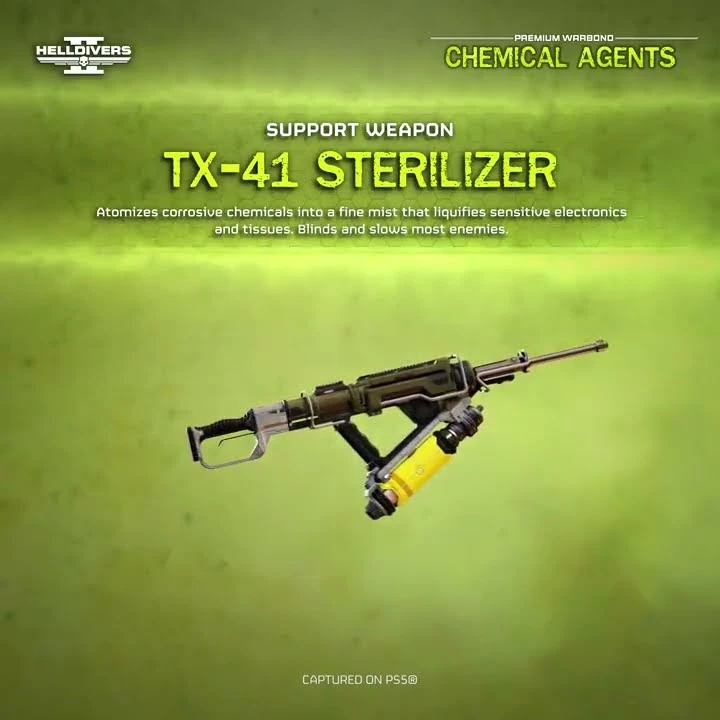 Sterilizer Heal - TX-41 sprays stims instead of gas akl_mod_preview_image