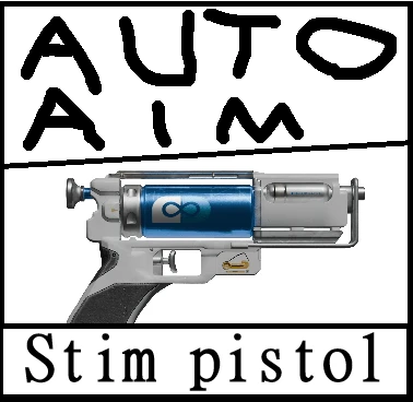 Healing Pistol Auto-Aim - P-11 Stim Homing Mod