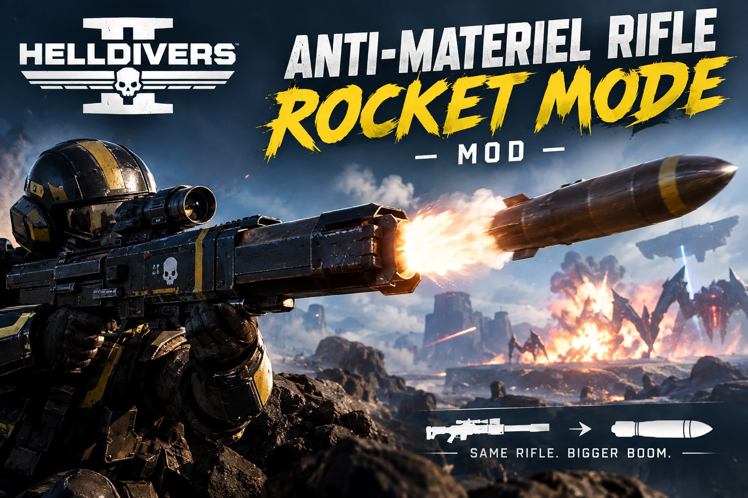 Recoilless-Powered Anti-Materiel Rifle   无后座炮反器材狙击枪 akl_mod_preview_image