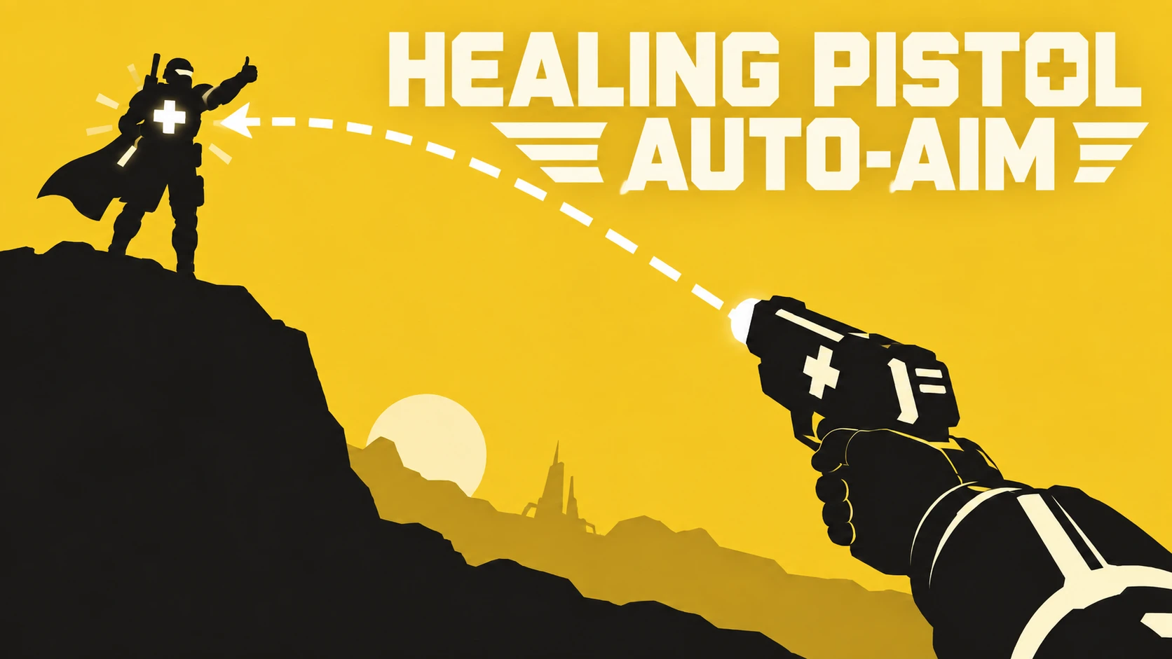 Healing Pistol Auto-Aim - P-11 Stim Homing akl_mod_preview_image