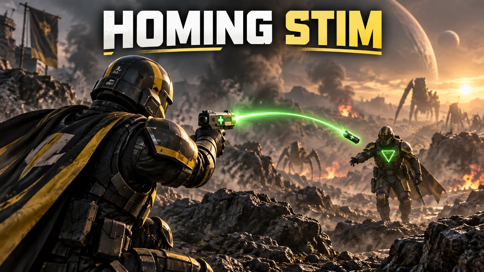 Healing Pistol Auto-Aim - P-11 Stim Homing unofficial update Mod