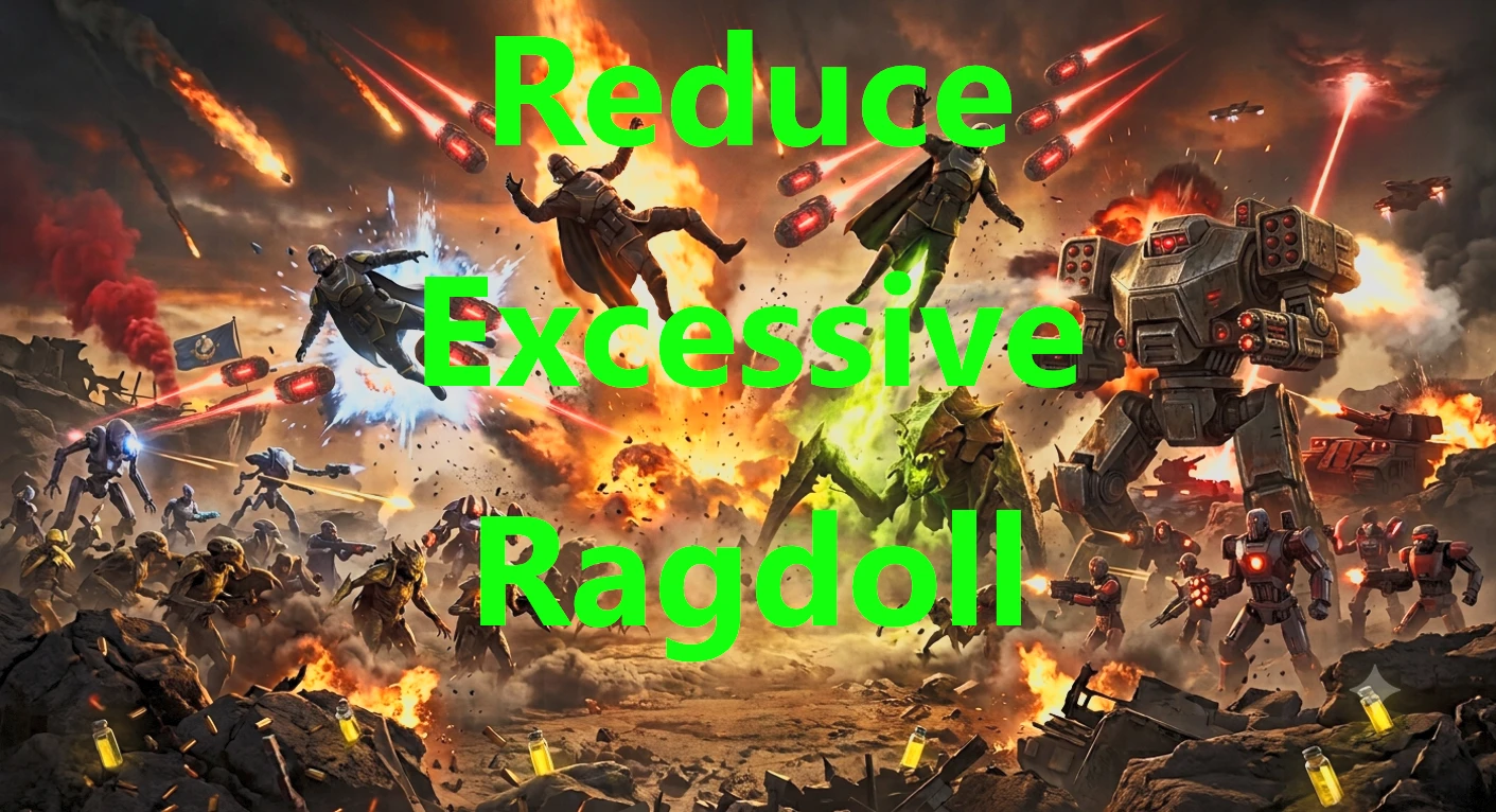 Reduce Excessive Ragdoll Mod