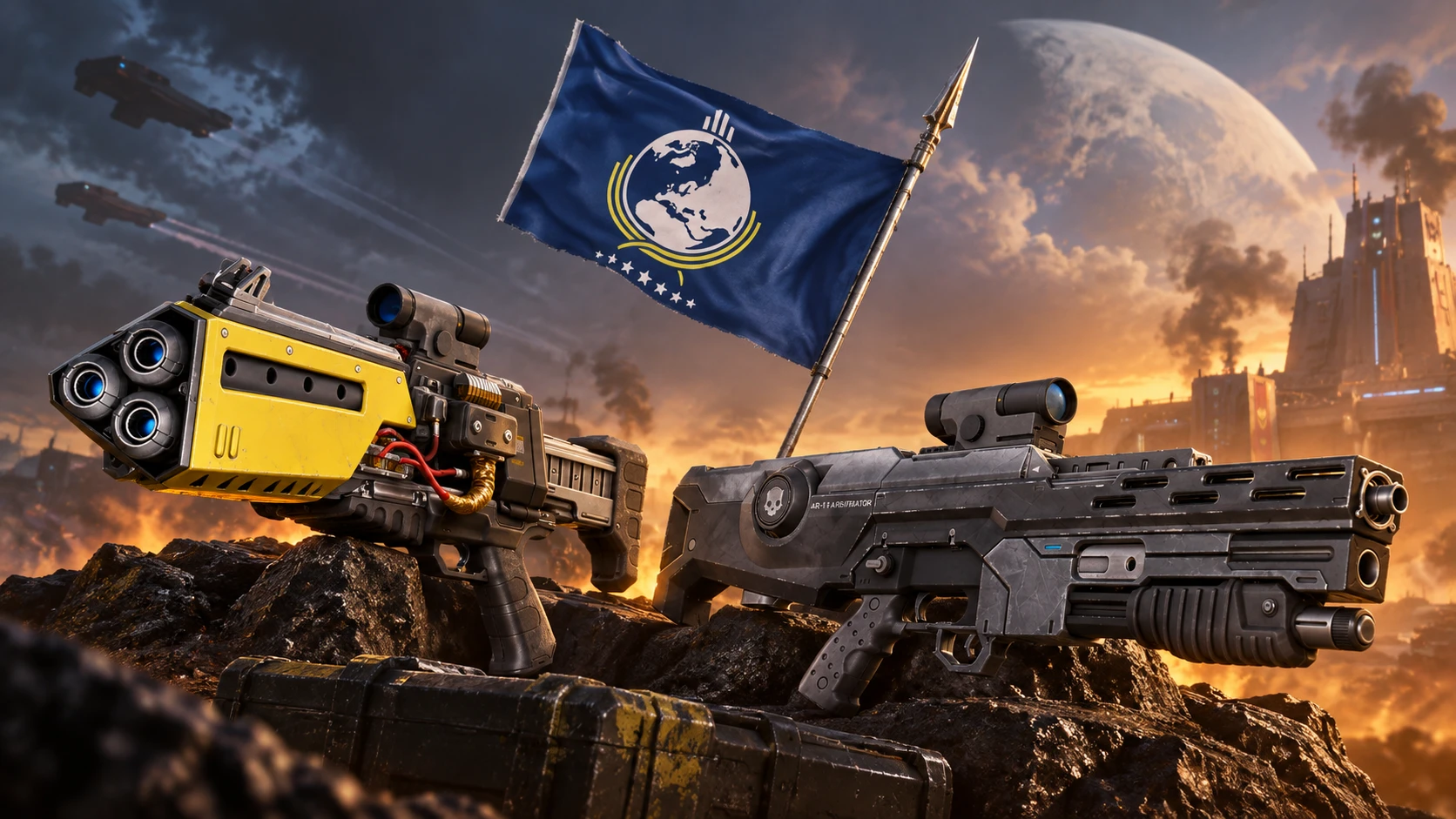 Super Earth Arsenal Pack — Five Independent Weapon Mods akl_mod_preview_image