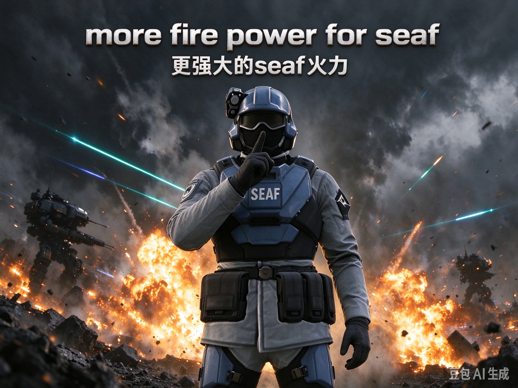 更强的 SEAF 火力 More powerful SEAF firepower Mod