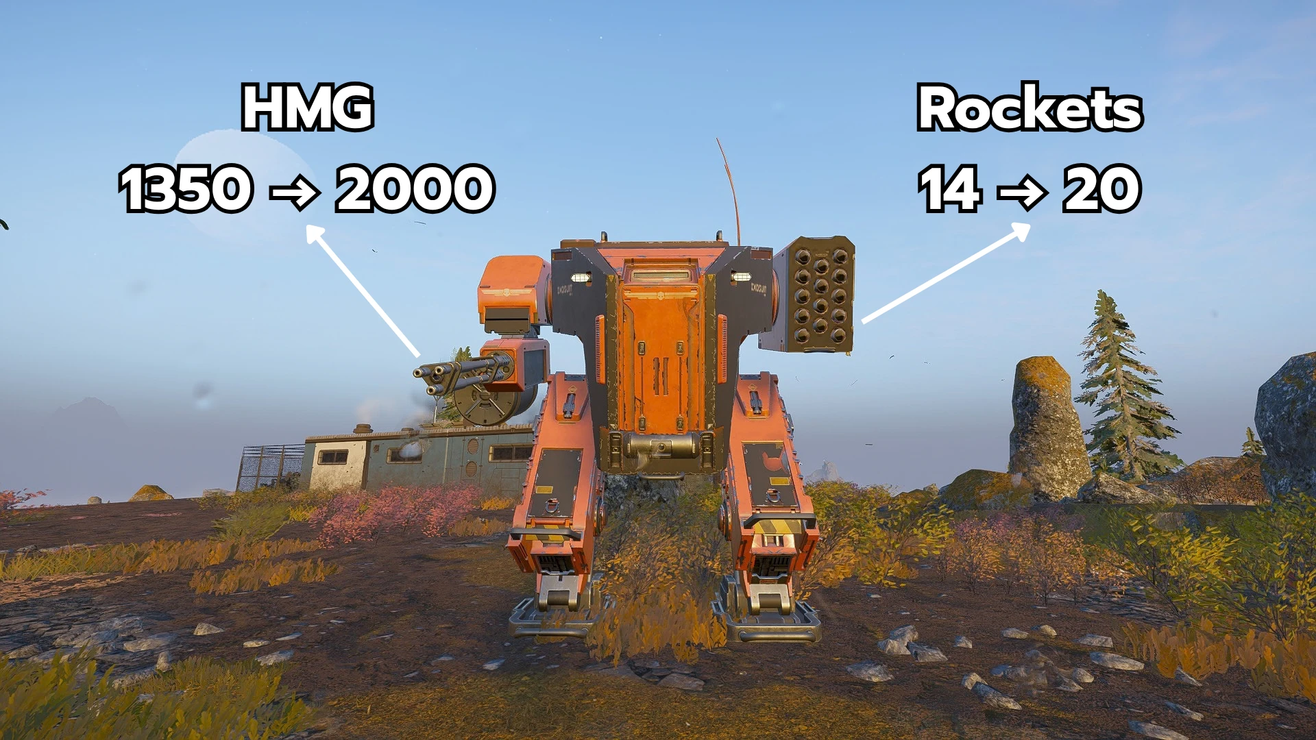 EXO-45 Patriot Exosuit Ammo Increase Mod