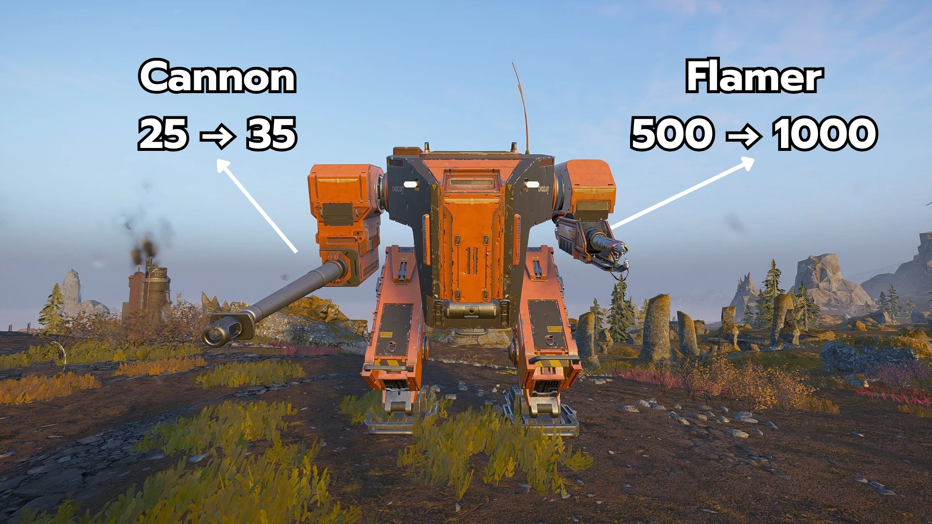 EXO-51 Lumberer Exosuit Ammo Increase Mod