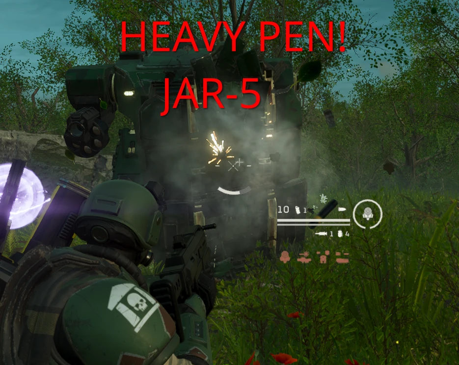 OUTDATED check comments (Dubious balance) Heavy pen JAR-5 (compatible with other JAR-5 mod) Mod