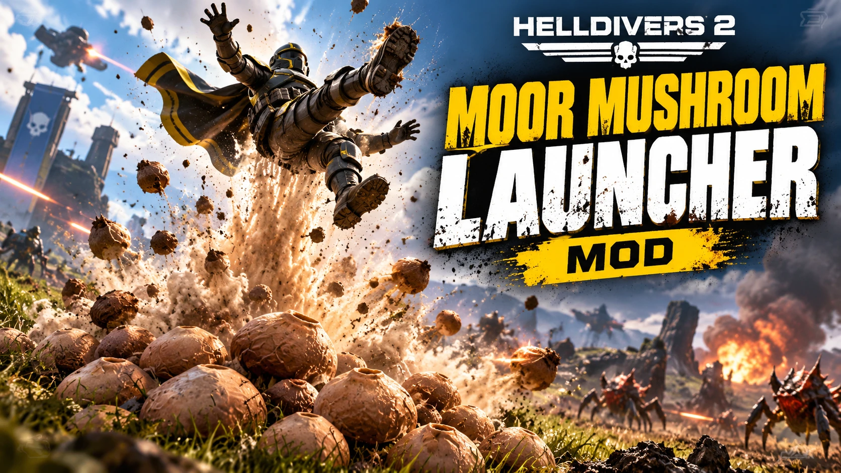 Moor Mushroom Launch like old times Mod