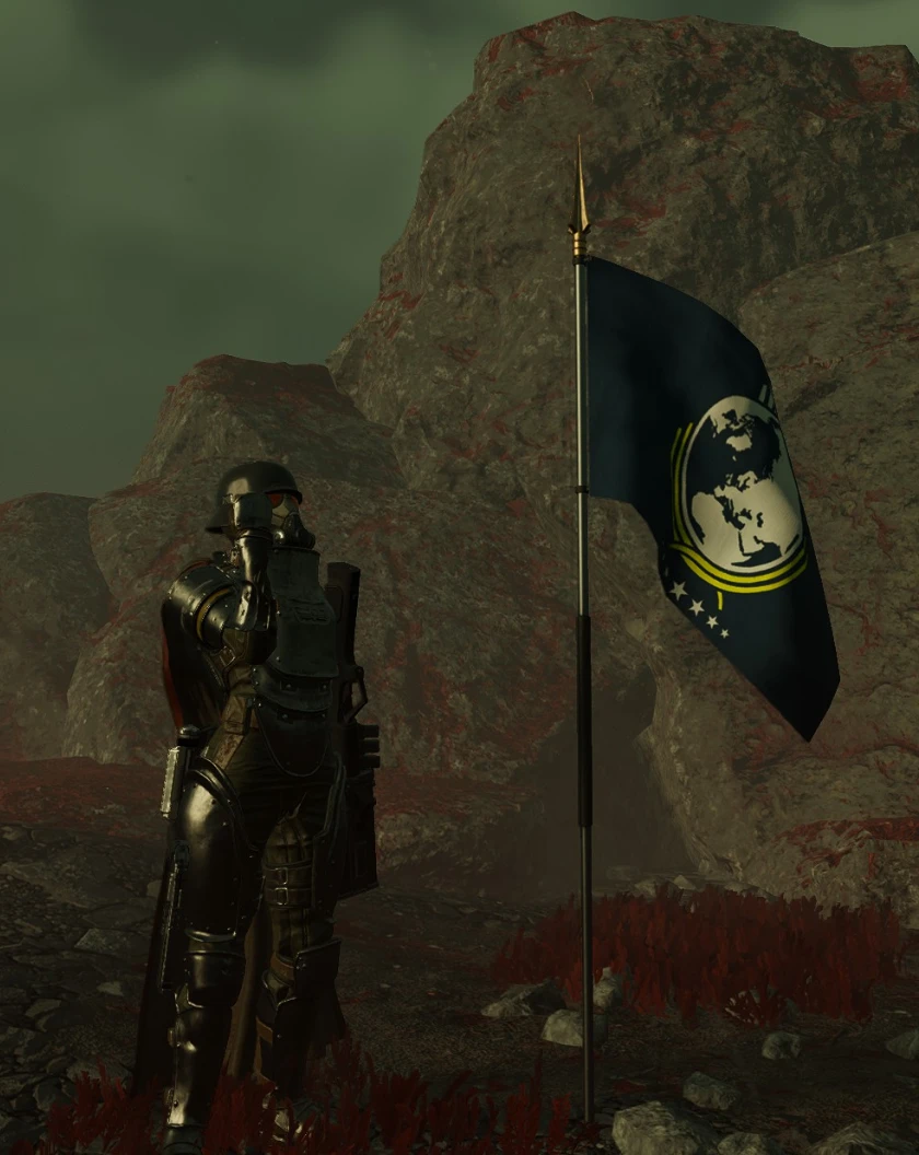 The One Truest Flag - Buffs in a radius Mod