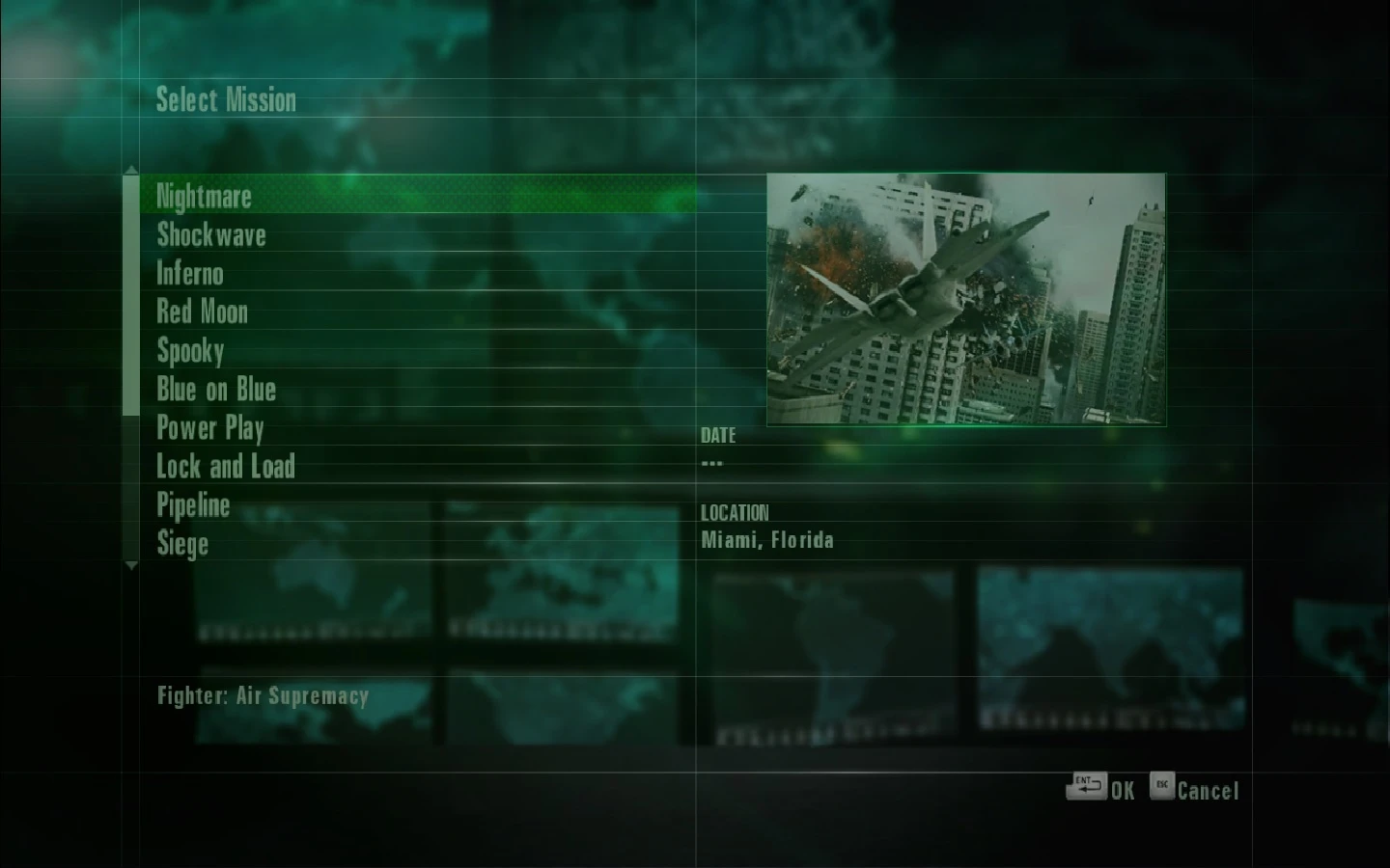 Ace Combat Assault Horizon Save
