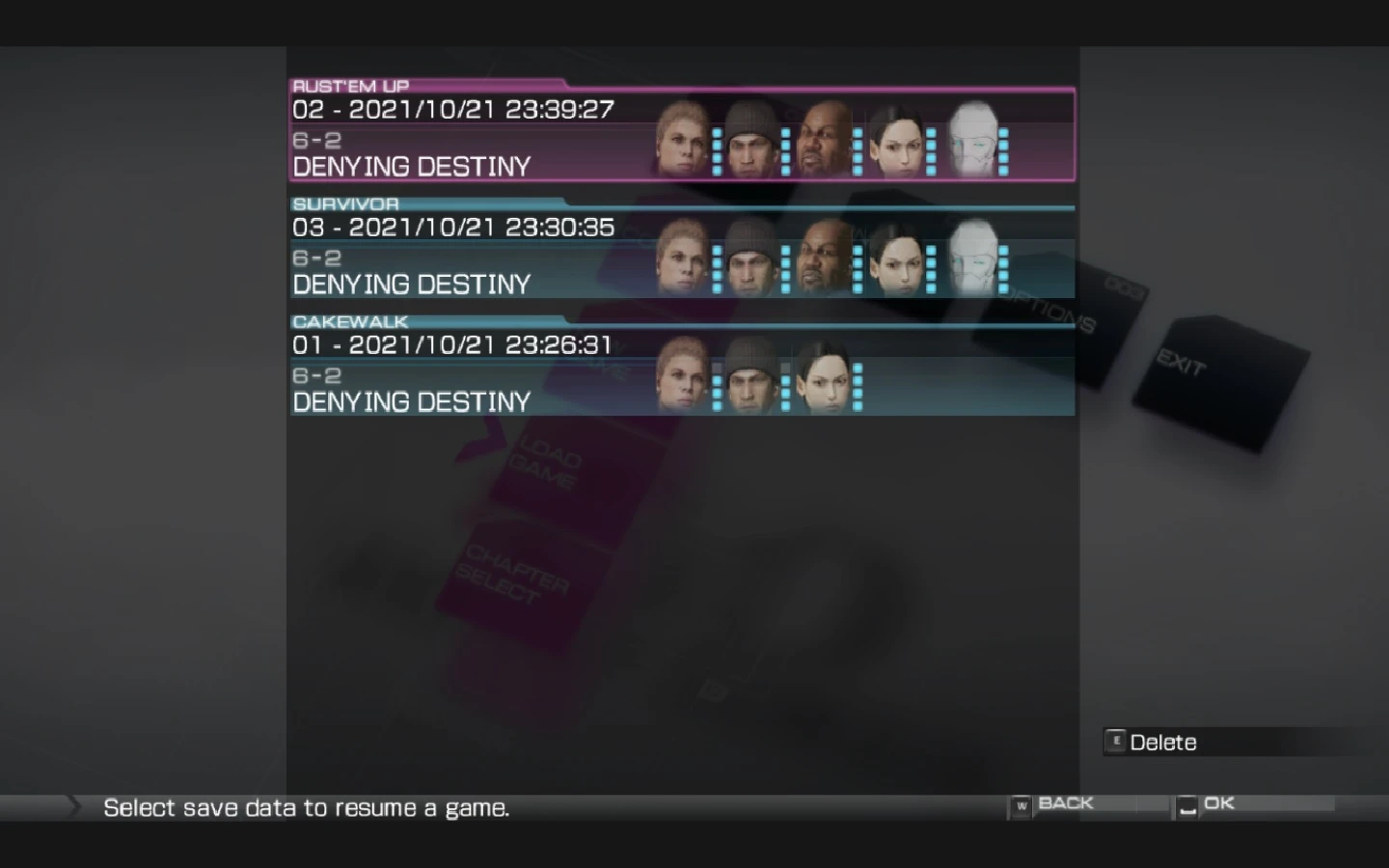 Binary Domain Saves