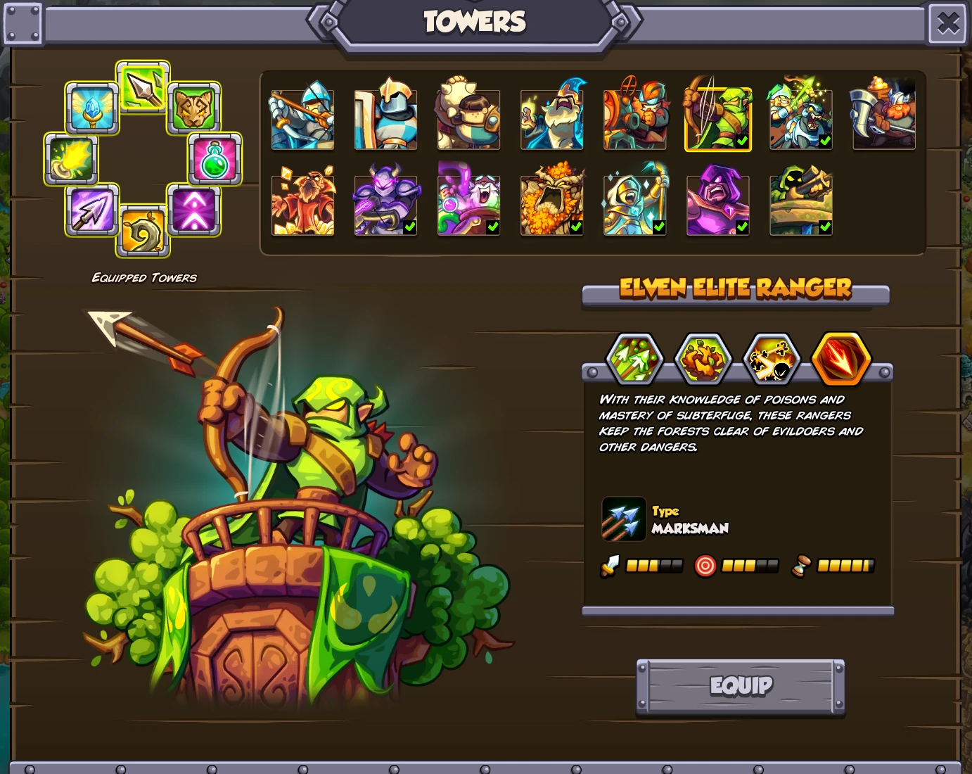 Eight Towers - 8 Tower Loadout