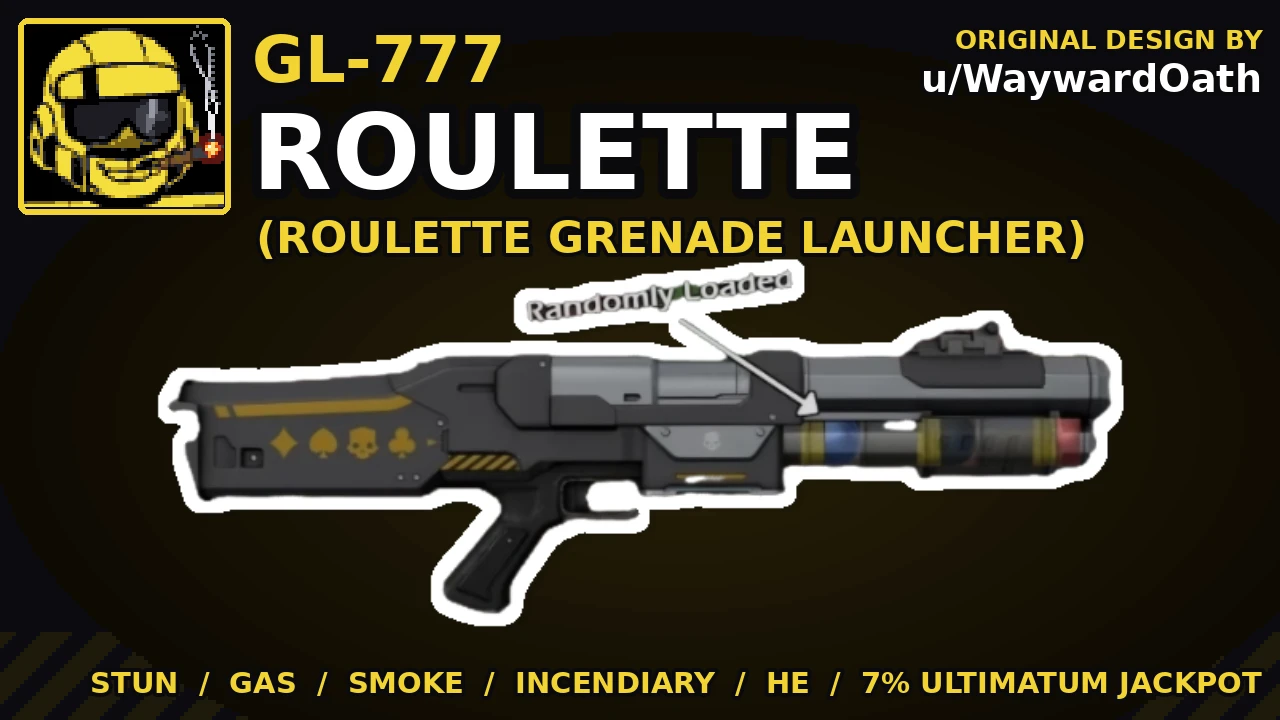 GL-777 Roulette (Original concept by u/WaywardOath)
