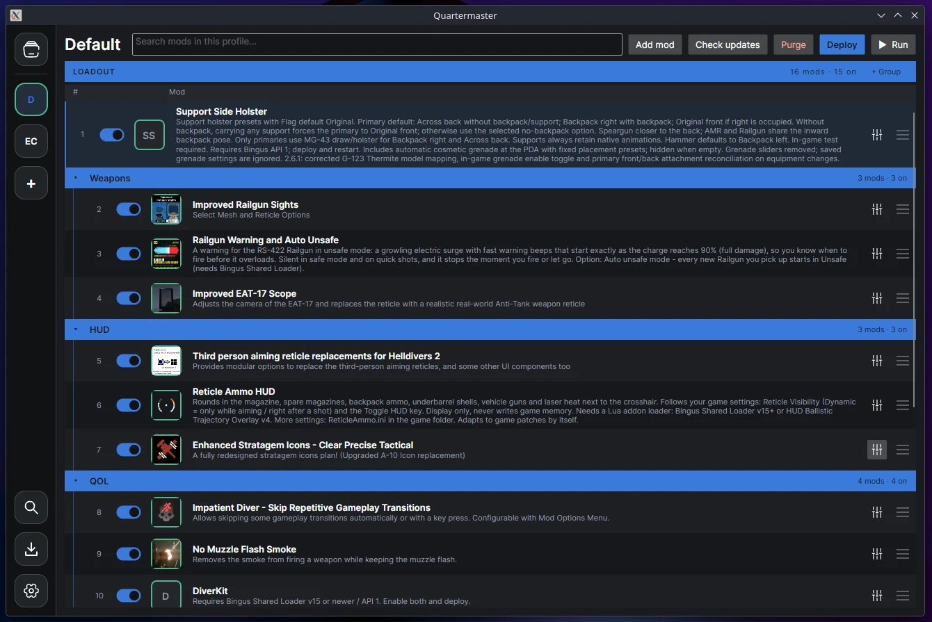 Quartermaster Mod Manager