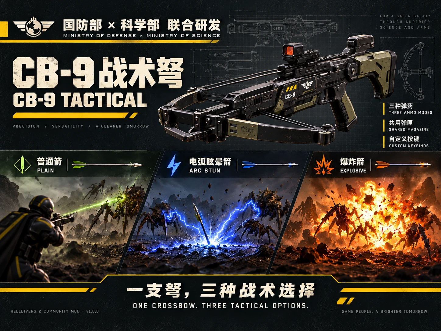 CB-9 Tactical  CB-9 战术弩 akl_mod_preview_image