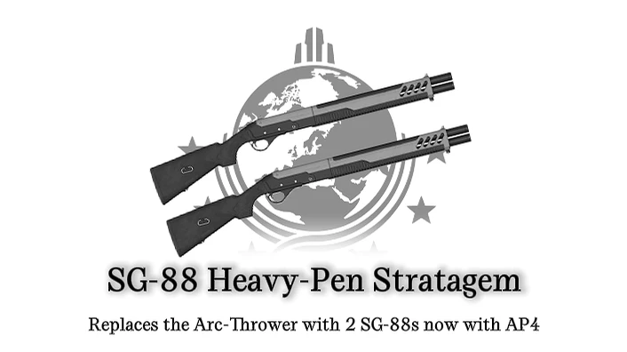 SG-88 Heavy-Pen Stratagem Mod