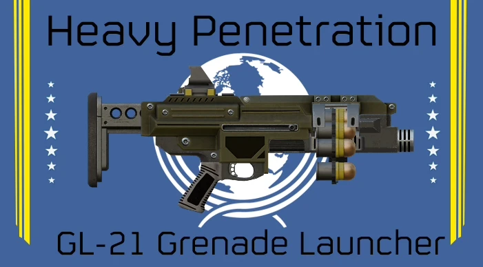 Heavy Penetration Grenade Launcher (HD2Runtime)