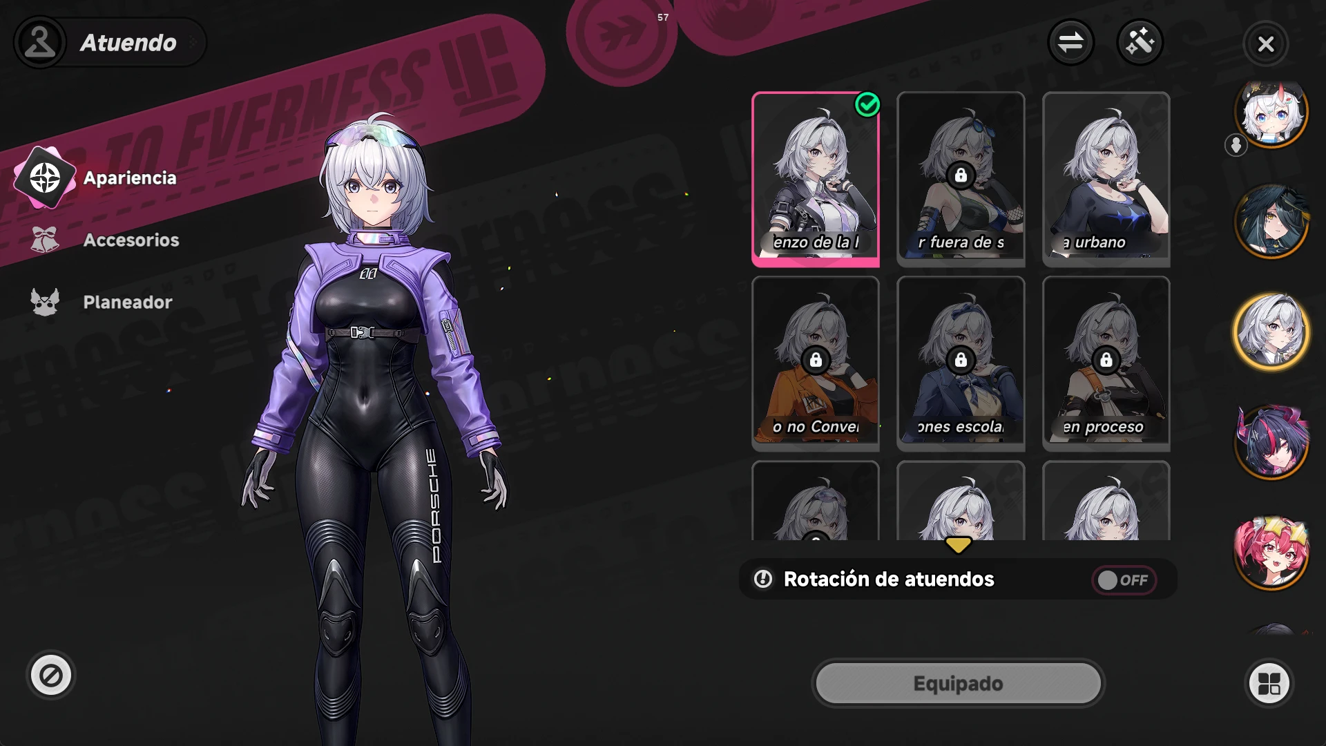 Zero Porsche skin over base