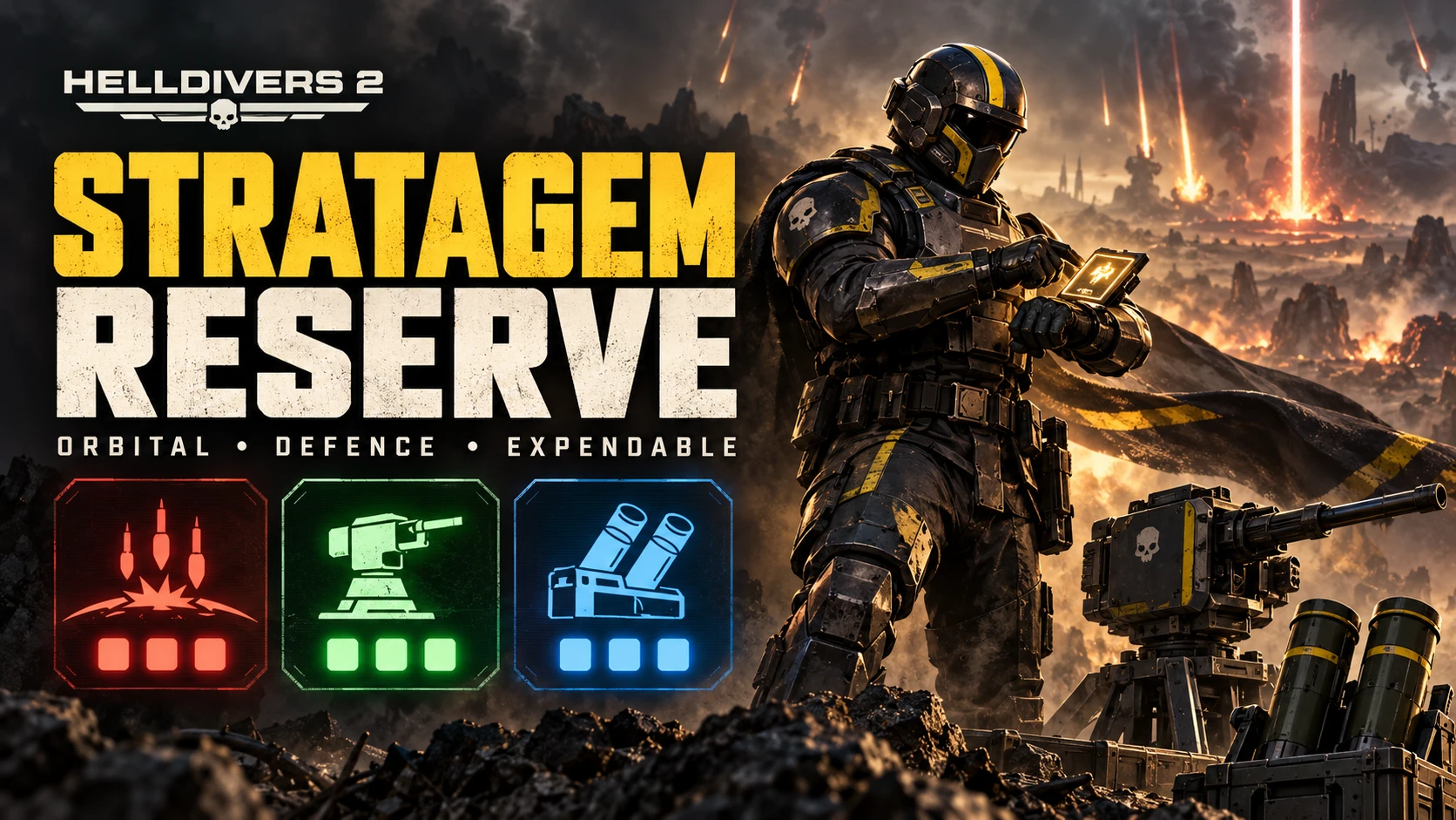 战备次数储存 / Stratagem Reserve Mod