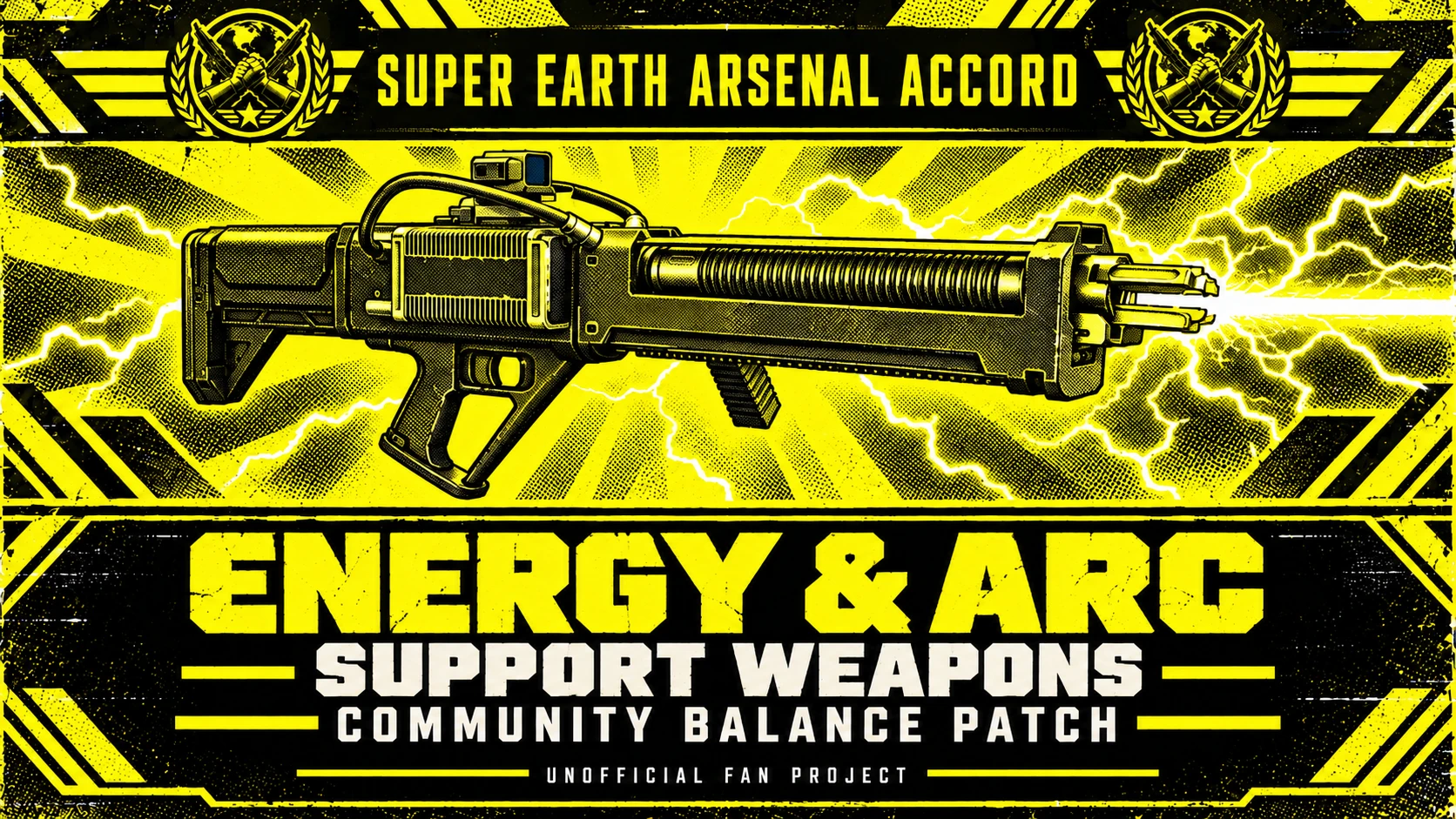 Arsenal Accord - Community Patch Energy and Arc Support Weapons