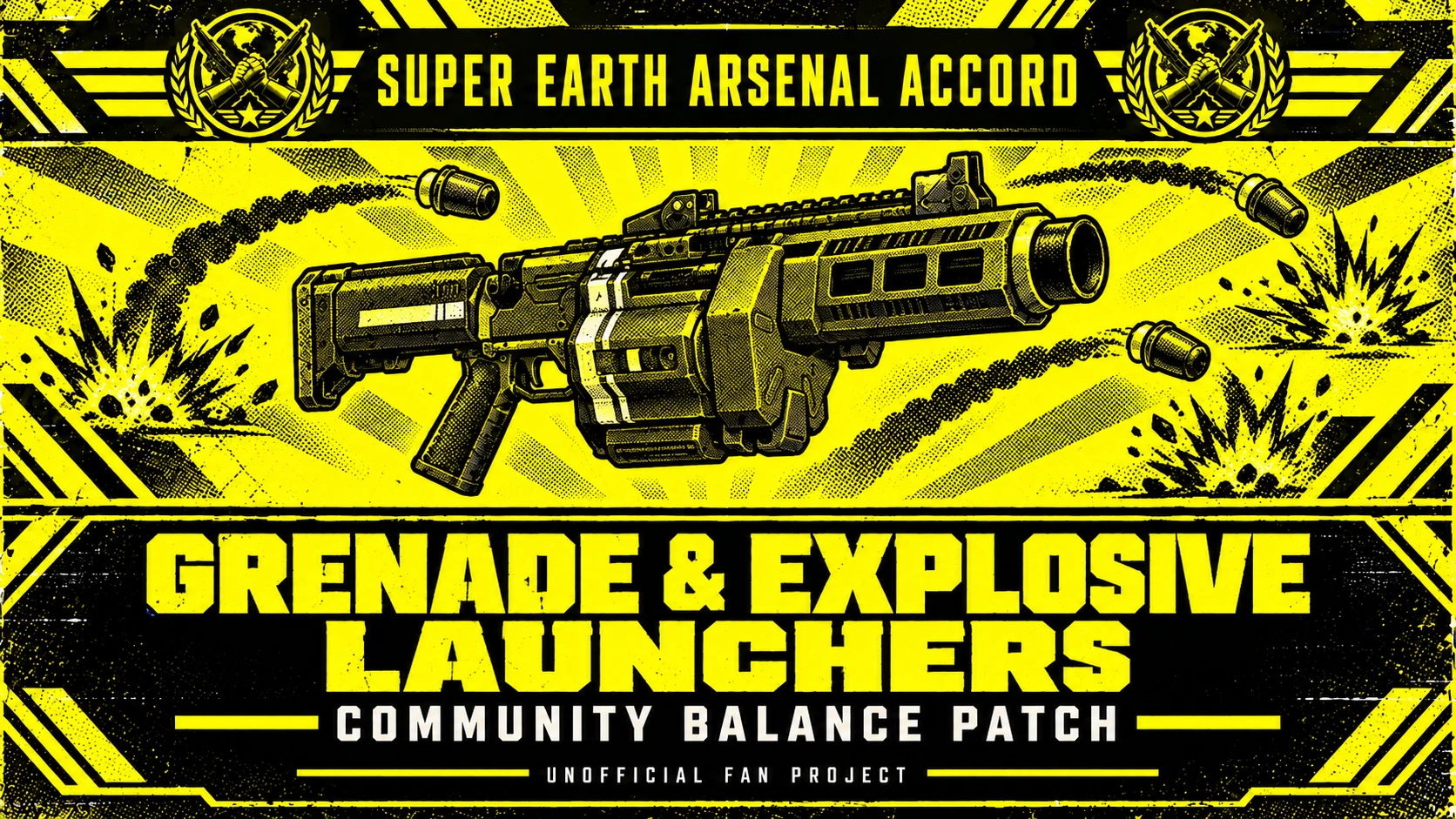 Arsenal Accord - Community Patch Grenade and Explosive Launchers