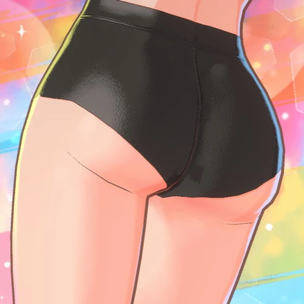 Girl's booty shorts