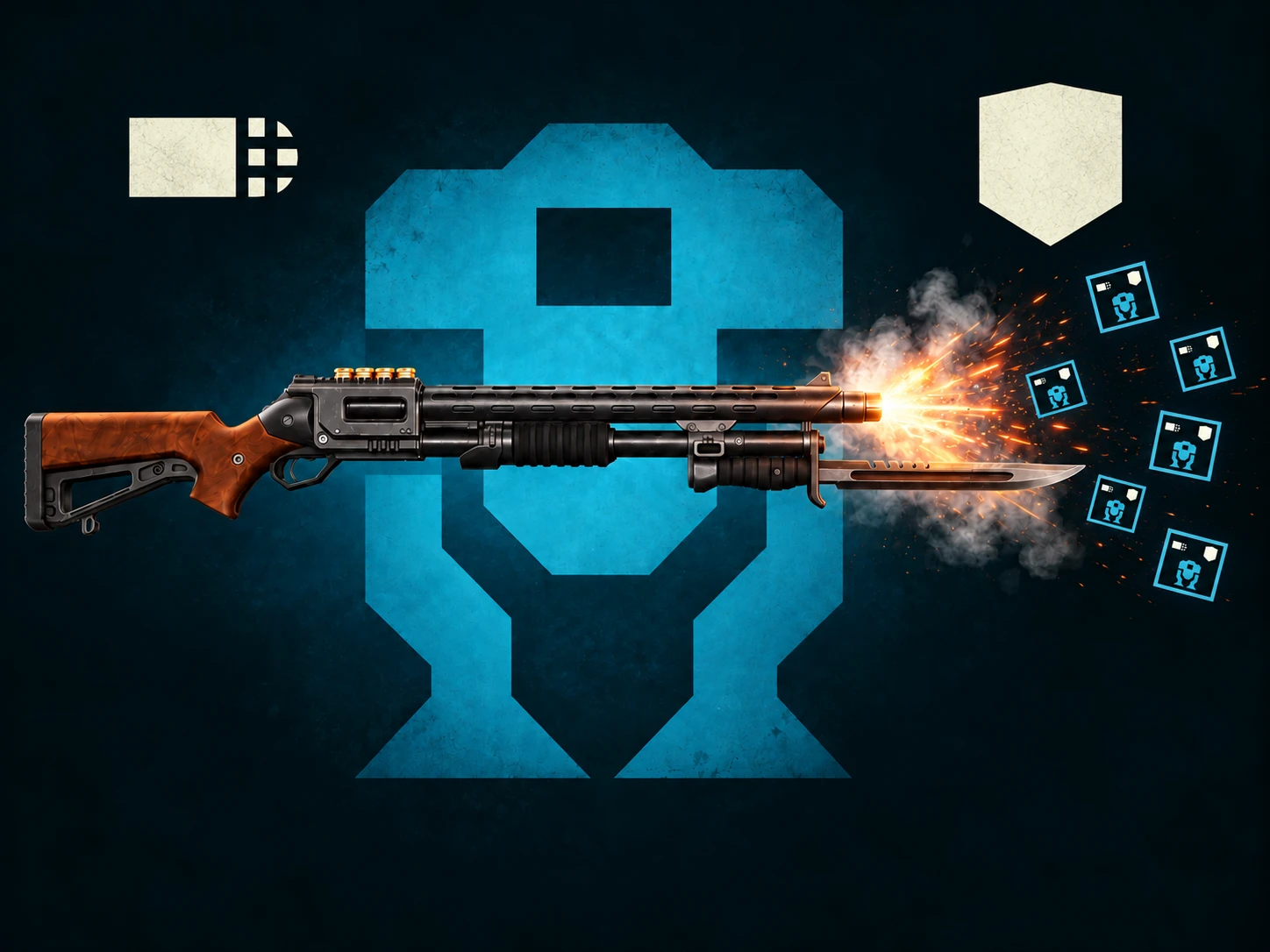 扫荡者发射突破机甲霰弹/The Sweeper fires the Breakthrough Scattergun. akl_mod_preview_image