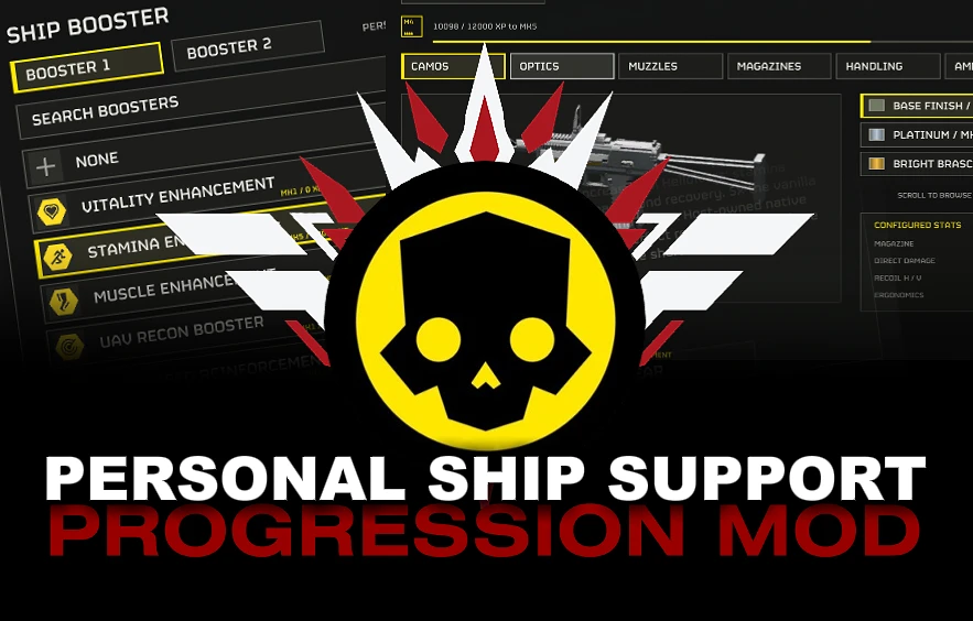 Progression Mod: Personal Ship Support (Hellforged)