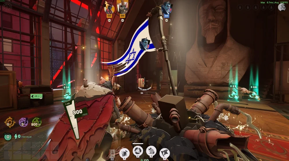 Rat King israel flag