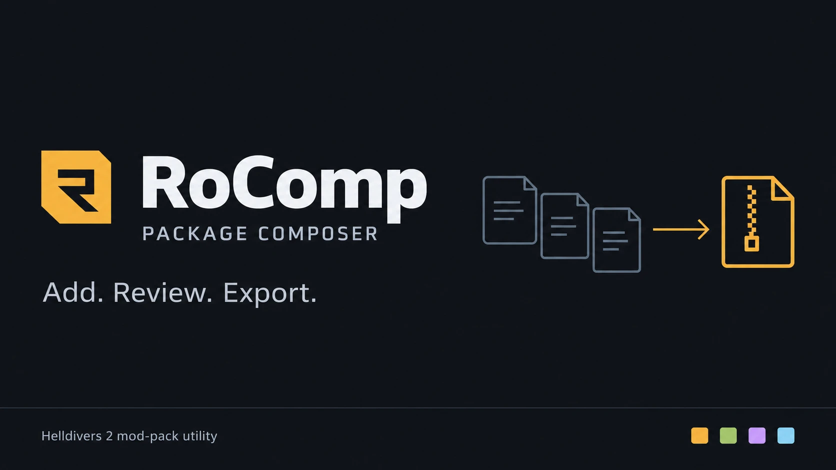 RoComp - Mod Package Composer