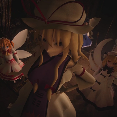 Touhou 3 daughters & Yakumo replace Alcina - PS4